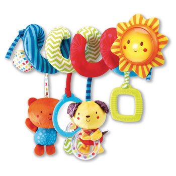 4 Jouets Suspendus Pour Poussette Noir Et Blanc - Jouets Sensoriels à Contraste élevé Pour Bébé 0-6 Mois - Éveil, Montessori