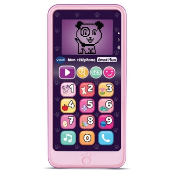 VTech - Mon Téléphone Émoti'fun - Rose