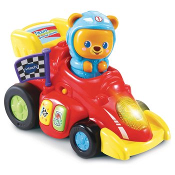 VTech - Jouet d'Éveil Voiture Titours Champion De Course