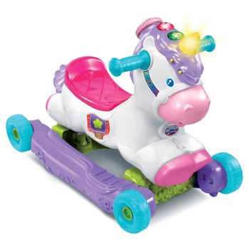 VTech - Porteur Bébé Cléo Ma Licorne Basculo