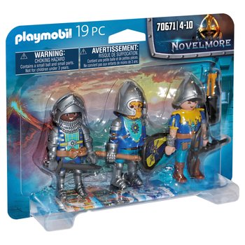 Playmobil - Novelmore 70671 3 Chevaliers