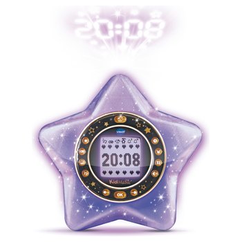 VTech - KidiMagic Radio Réveil StarLight - Violet