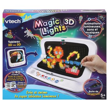 VTech - Tableau Lumineux Interactif Magic Lights 3D