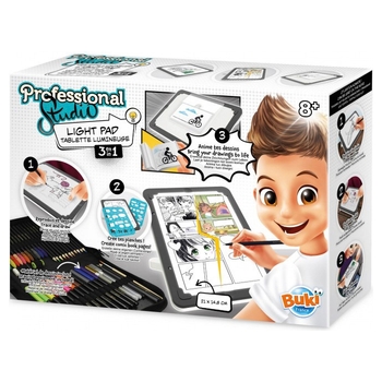 Buki - Tablette à Dessin Lumineuse BD Manga 3-en-1