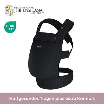 Momcozy Babytrage Baumwolle schwarz