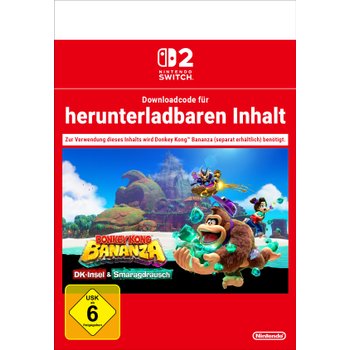 Nintendo Switch 2 Donkey Kong Bananza: DK-Insel & Smaragdrausch DLC (Downloadcode)