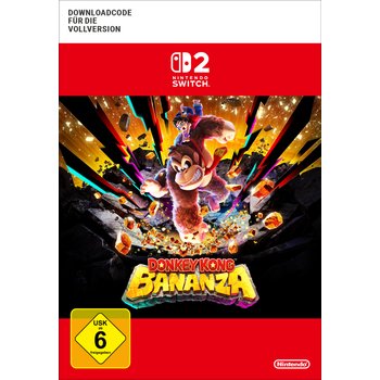 Nintendo Switch 2 Donkey Kong Bananza (Download-Code für die Vollversion)