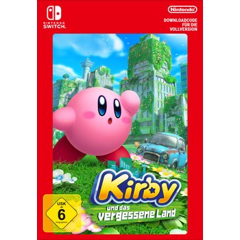 Nintendo Switch Kirby und das vergessene Land (Download-Code für die Vollversion)
