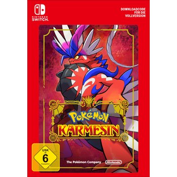 Nintendo Switch Pokémon Karmesin (Download-Code für die Vollversion)