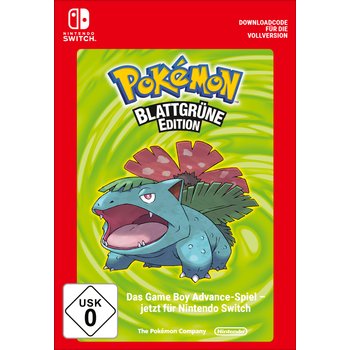 Nintendo Switch Pokémon Blattgrüne Edition (Download-Code für die Vollversion)