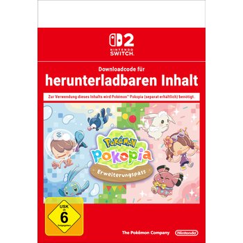 Nintendo Switch 2 Pokémon Pokopia Erweiterungspass Download Code