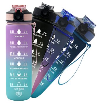 Gourde de Sport Graduée 1 l - Modèle Aléatoire