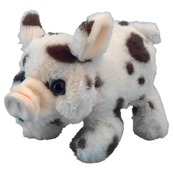 Doggie Buddy - Peluche Interactive Piggly Pal Cochon Tacheté 18 cm
