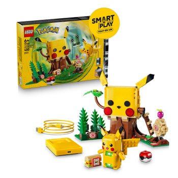 LEGO Pokémon 72164 SMART Play Pikachu et la Cabane d'Entraînement