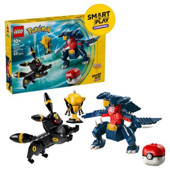 LEGO Pokémon 72165 SMART Play Le Combat Entre Noctali et Carchacrok