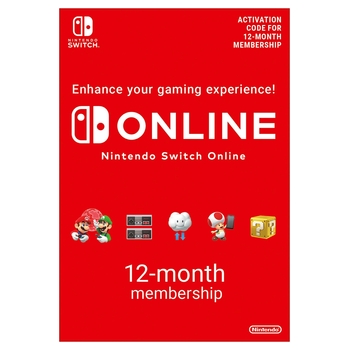 Nintendo Switch Online 12 Month Individual Membership (Digital Download)