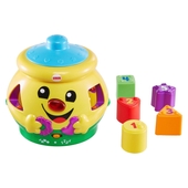 Fisher-Price Laugh & Learn Cookie Shape Sorter Yellow | Smyths Toys UK