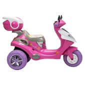 pink electric scooter 6v ride on