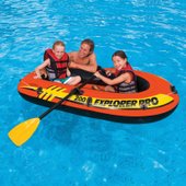 Intex Explorer Pro 0 Inflatable Boat Set Smyths Toys Uk