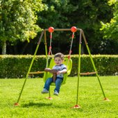 folding toddler swing set