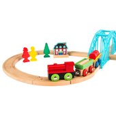 smyths toys wooden train set