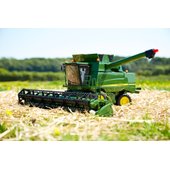 bruder john deere combine harvester