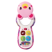 vtech peek and play phone pink