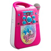 JoJo Siwa Light Up Karaoke Machine with Microphone - Jo Jo Siwa ...