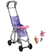 barbie with pushchair