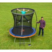 Jump Power 8ft Trampoline And Enclosure Smyths Toys Ireland