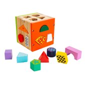 smyths wooden activity cube