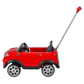 mini cooper push buggy red
