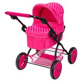 ava pram pink stars