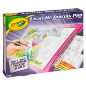 crayola light up tracing pad blue