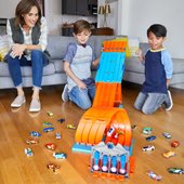 hot wheels track builder race crate review