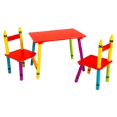 pencil table and chairs