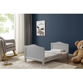 nested sorrento cot bed grey