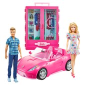 barbie and convertible car