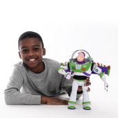 buzz lightyear with interactive drop down action