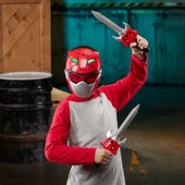 power rangers beast morphers red ranger training set