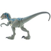 Jurassic World Super Colossal Velociraptor Blue Toy Dinosaur Smyths Toys Uk