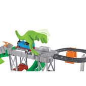 thomas and friends trackmaster deluxe dino escape set