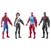 marvel spiderman titan hero figure 4 pack