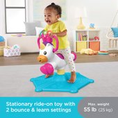 fisher price unicorn bounce and spin