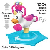 fisher price unicorn bounce and spin