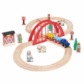 squirrel play train set