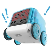 novie robot blue