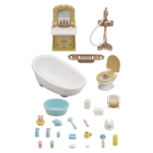 sylvanian families country bathroom set 5034