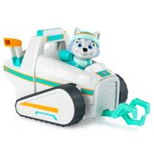 paw patrol everest's snowmobile pup & vehicle