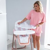 billie faiers rose gold high chair